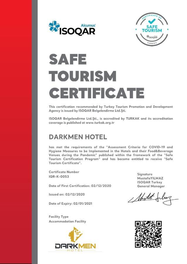 Darkmen Hotel Стамбул Экстерьер фото